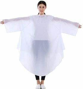 Professional Salon Client Hair Cutting Cape with Sleeves