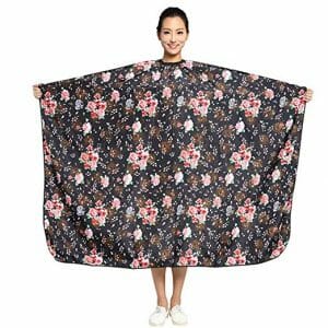 Colorfulife Hair Cutting Rose Flower Cape