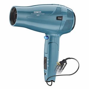 Conair 1875 Watt Cord Keeper Hair Dryer with Folding Handle