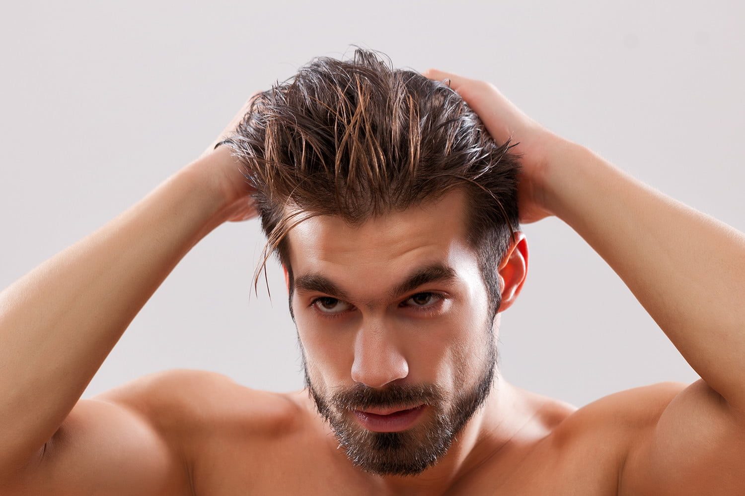 Мокрые волосы мужские